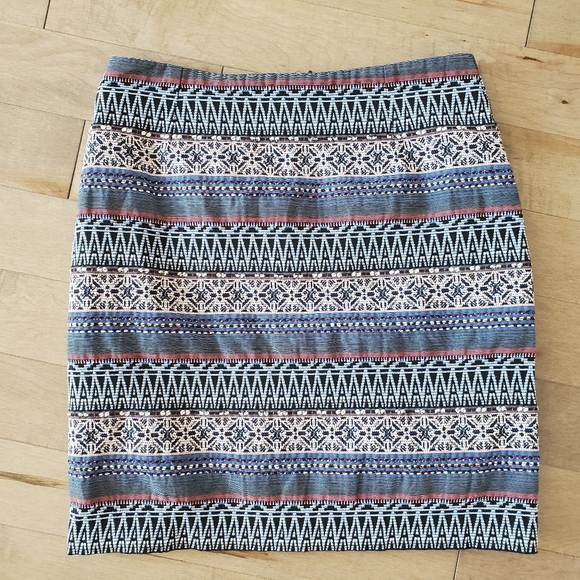 Monsoon Dresses & Skirts - High waisted embroidered Monsoon mini skirt